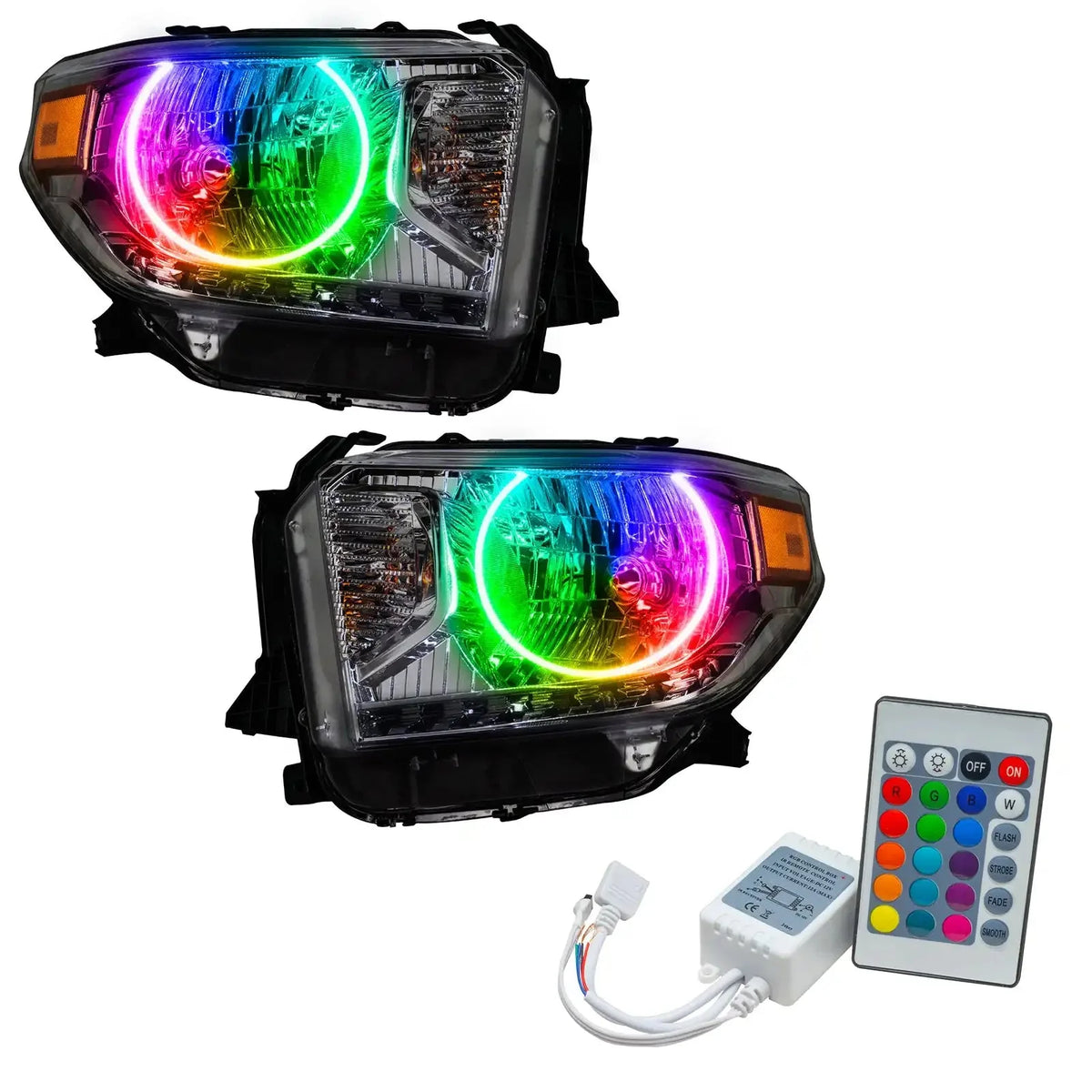 ORACLE Lighting 2014-2017 Toyota Tundra Pre-Assembled Halo Headlights