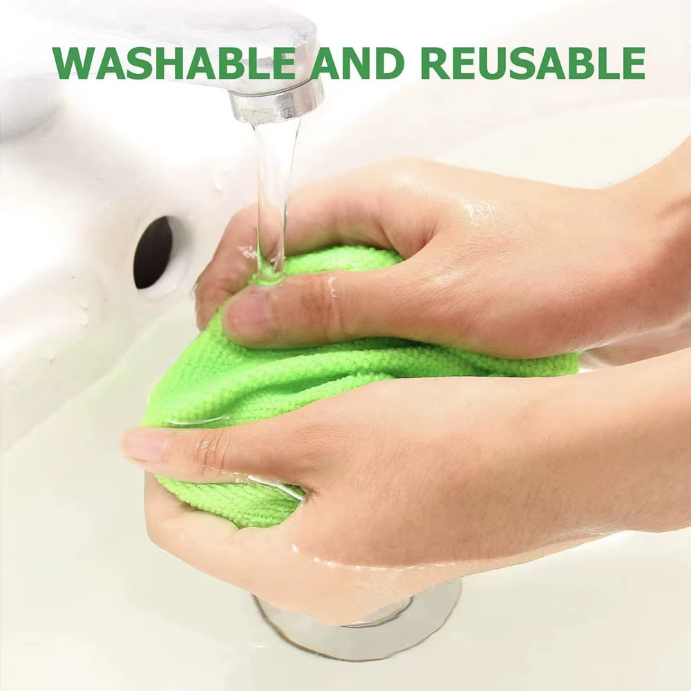 Window/Windshield Cleaning Brush Set, Microfiber (Telescopic) 