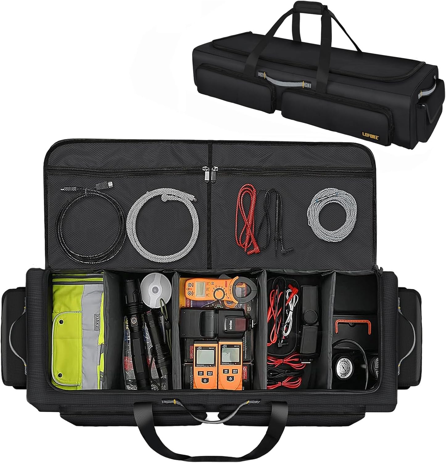 Under Seat Storage Bag Compatible with Supercrew Cab,Truck Underseat Organizers