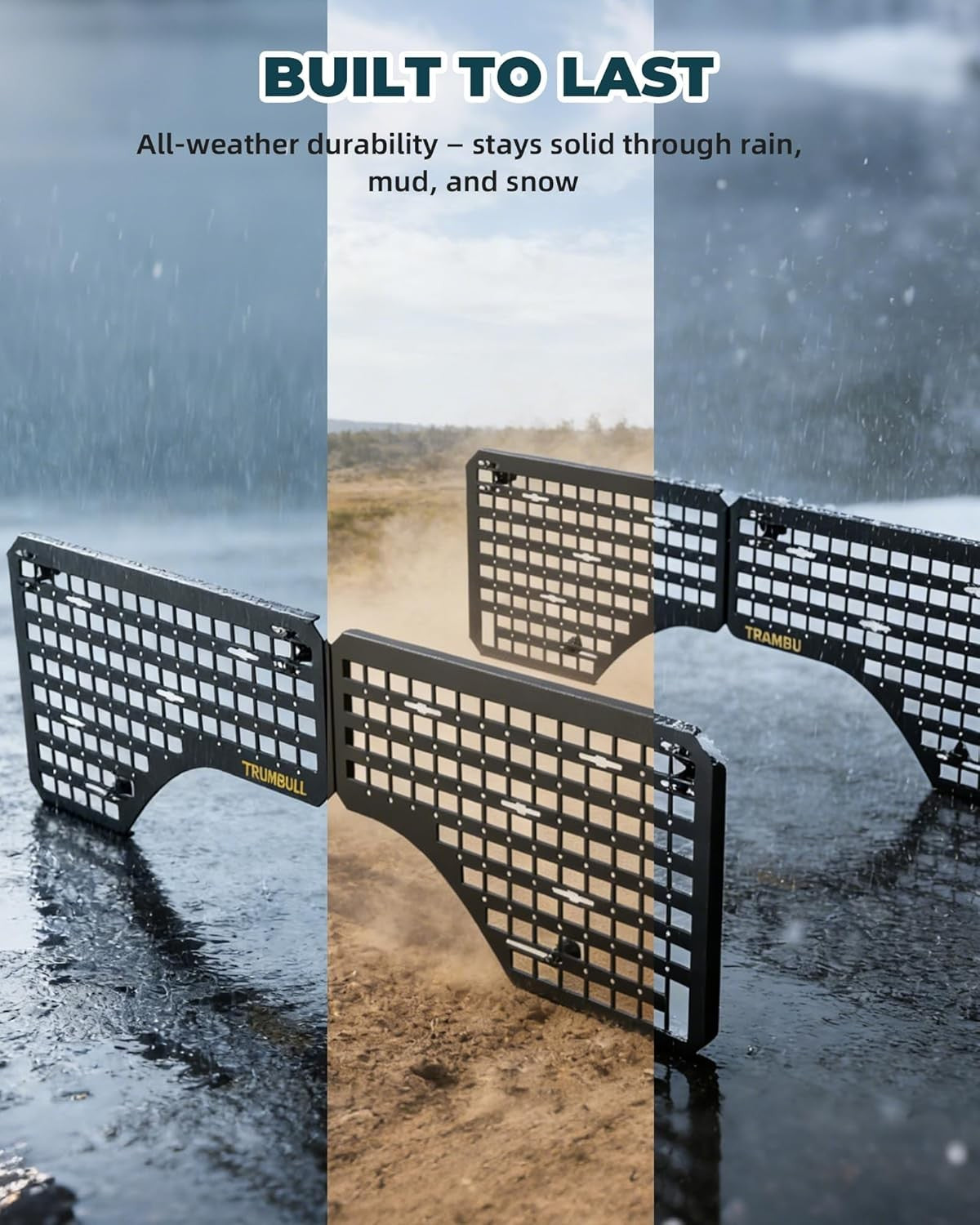 Front & Side Bed MOLLE Panel for Jeep Gladiator/ Ford Maverick/ Chevy Silverado
