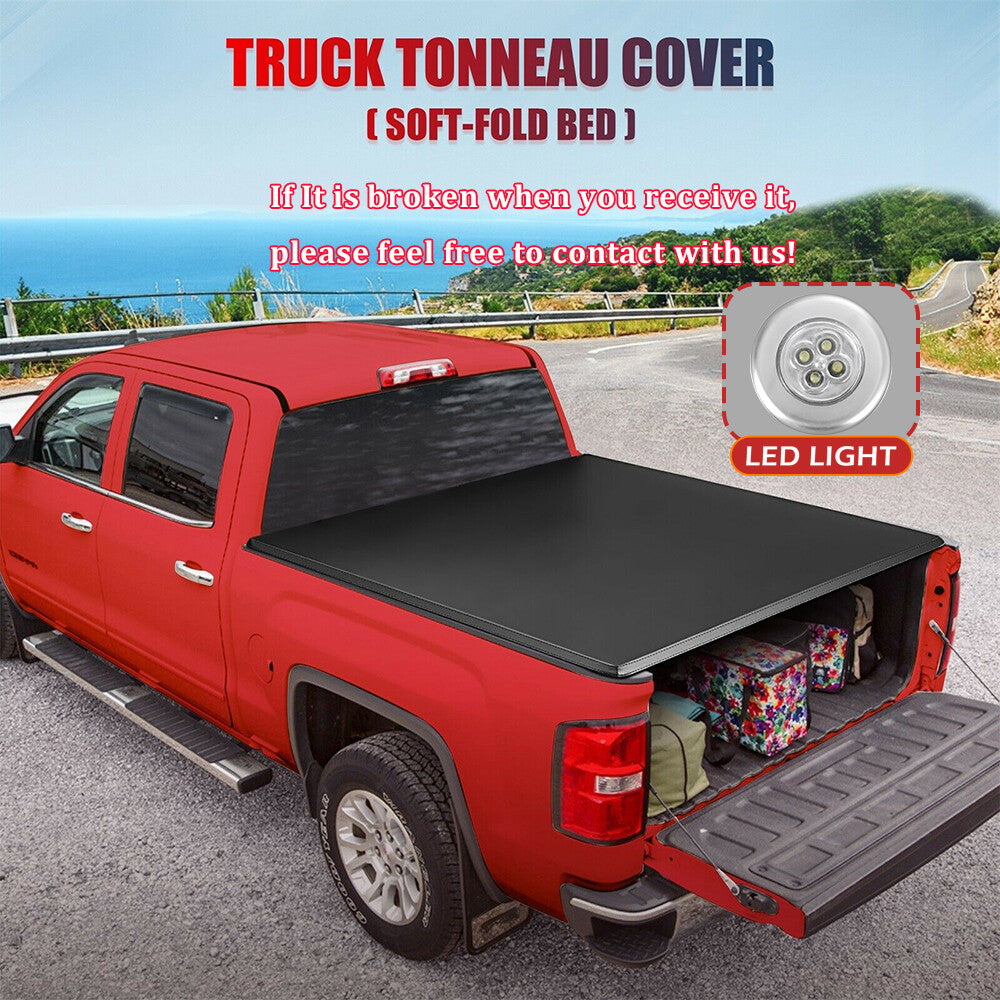 Ford F-150 (5.5FT) 3-Fold Truck Bed Tonneau Cover for 2009-2014 