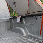 5 Foot Gray Truck Bed Camping Tent Waterproof Floorless Sleeps 2 Setup Easy