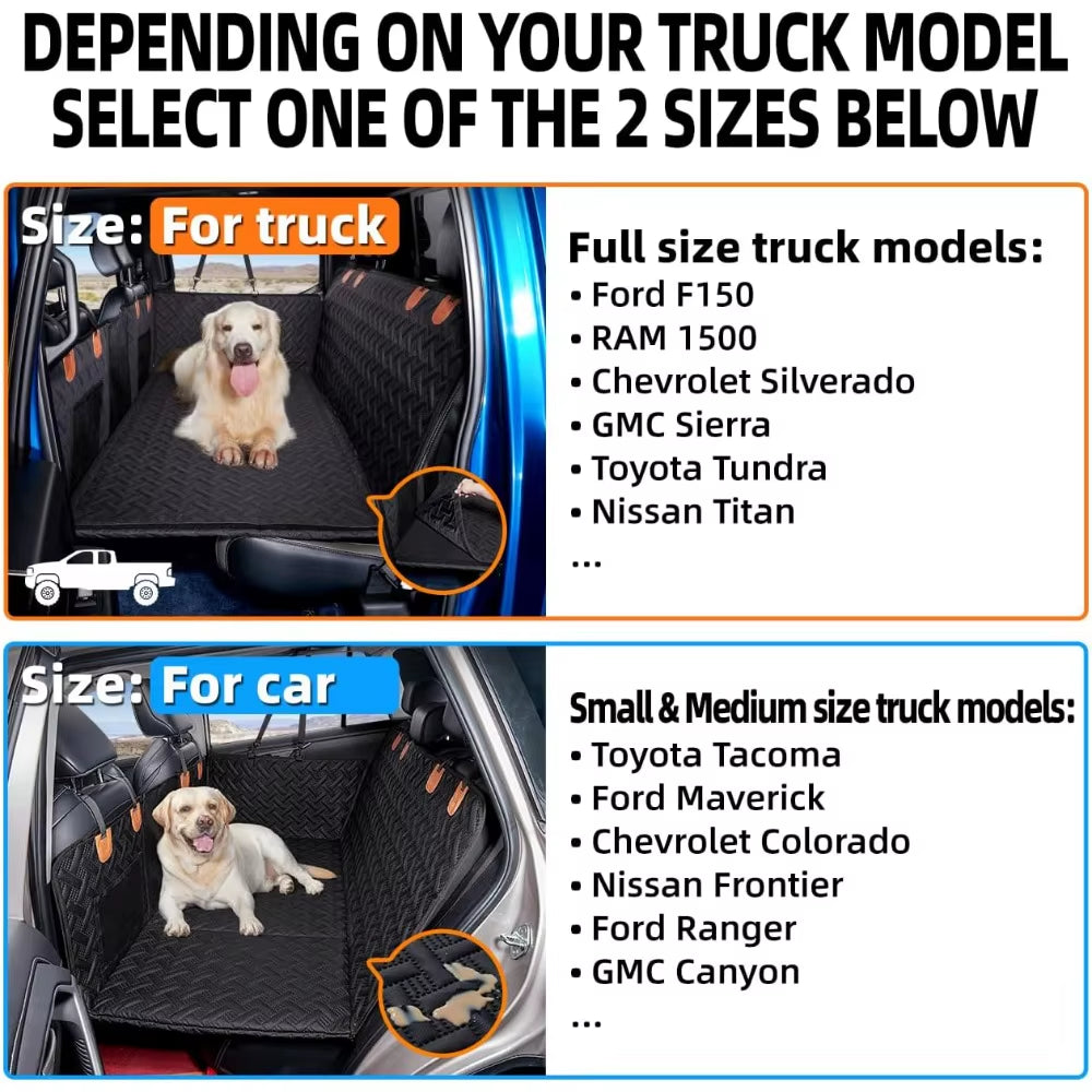 Pet Cover - Back Seat Extender for Truck/SUV 