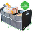 Premium Car Trunk Organizer and Cooler Bag for SUVs and Trucks
