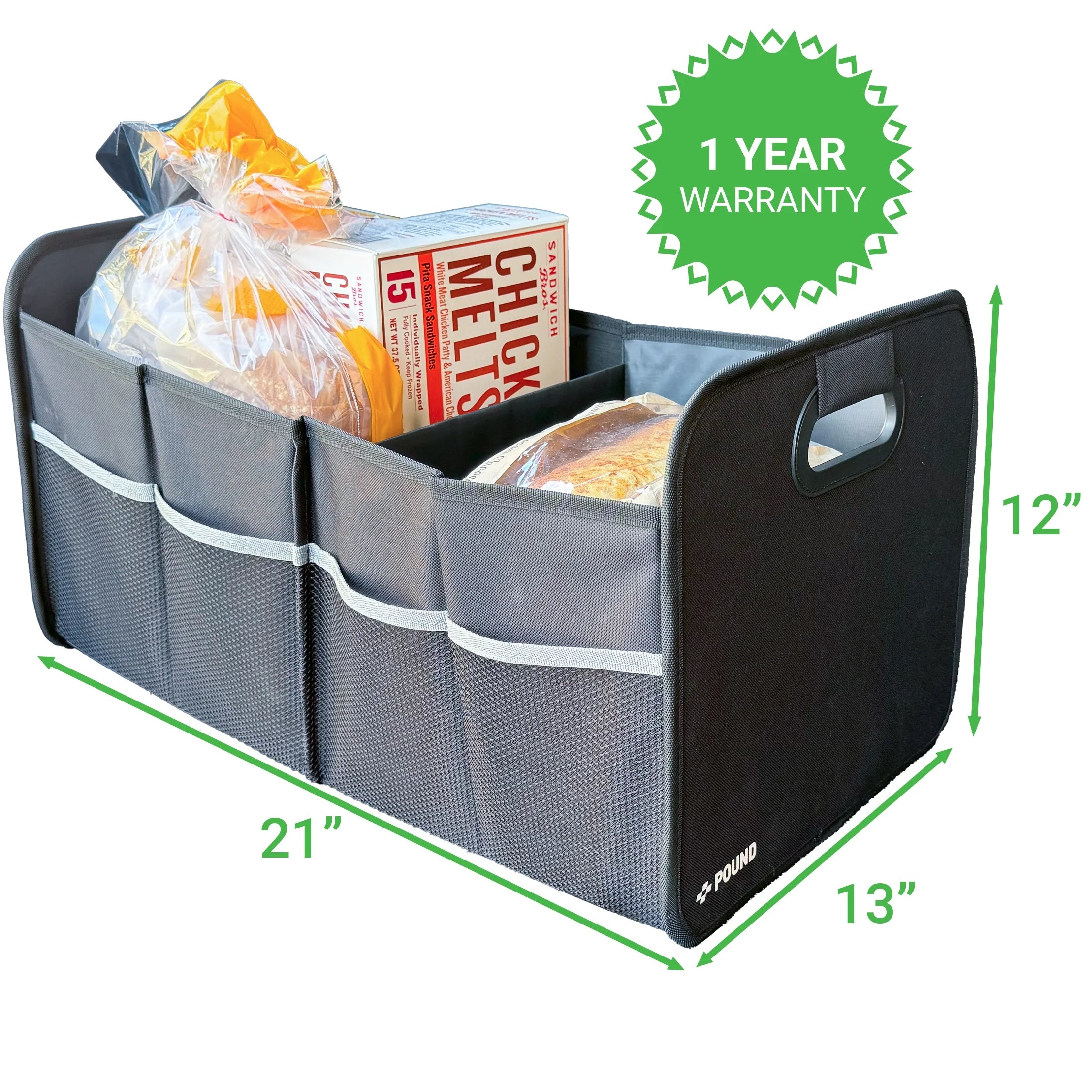Premium Car Trunk Organizer and Cooler Bag for SUVs and Trucks