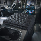 F150 Center Console Cover, Thick Armrest Cushion, Interior Accessories,  (2015~2020)