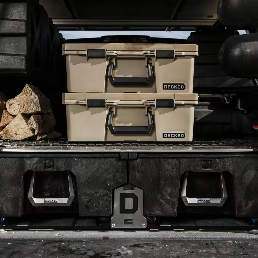 5 Ft. 9 In. Bed Length Pick up Truck Storage System for GM Sierra or Silverado 1500 (2019-Current) - New Wide Bed Width