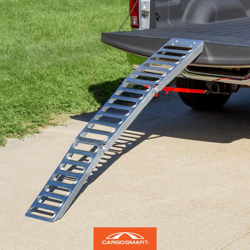9 In. W X 72 In. L 500 Lb. Capacity Steel Tri-Fold Truck Loading Ramp (Includes 1 Ramp)
