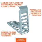 9 In. W X 72 In. L 500 Lb. Capacity Steel Tri-Fold Truck Loading Ramp (Includes 1 Ramp)