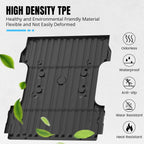 3D TPE Pickup Truck Bed Mat, Compatible with 2017-2024 Ford F-250/F-350/F-