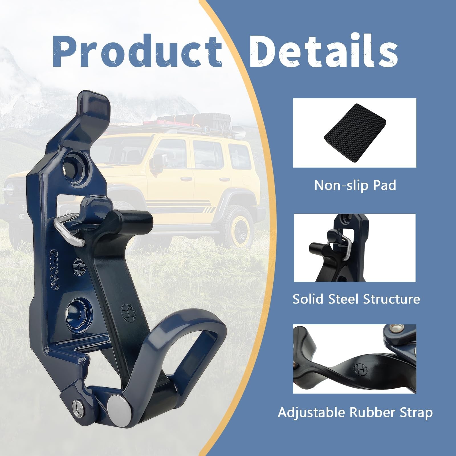 Shovel Mount - Overland Gear - Heavy Duty (2Pc)