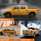 5.8FT Truck Bed Tonneau Cover 4-Fold for 2019-2026 Chevrolet Silverado 1500