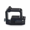 Heavy-Duty Aluminum Truck Canopy Mounting Clamps for Secure Camper Shell Installation - Black/Silver Finish