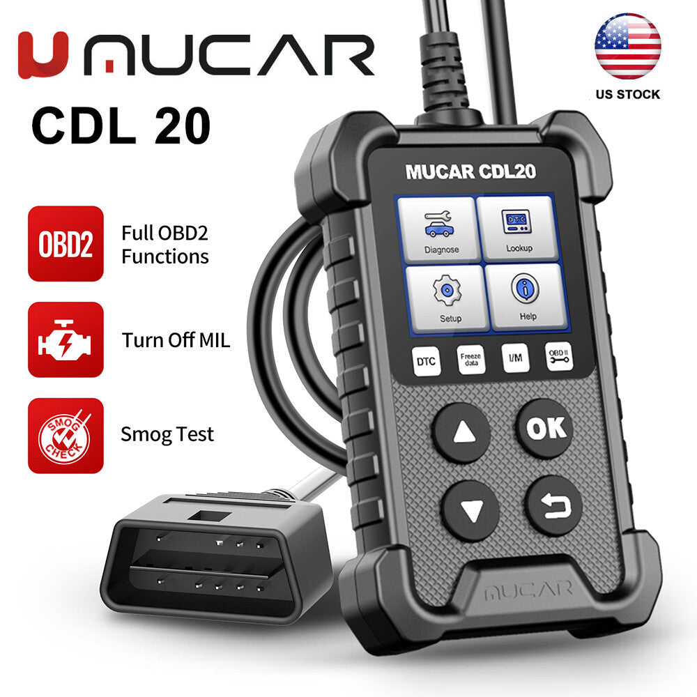  OBDII SCAN Tool - Auto Code Reader Diagnostic Scanner - MUCAR CDL20