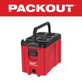 PACKOUT 10 In. Compact Portable Tool Box with Adjustable Dividers and Interior Storage Tray