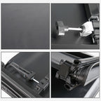 5.8FT Truck Bed Tonneau Cover 4-Fold for 2019-2026 Chevrolet Silverado 1500