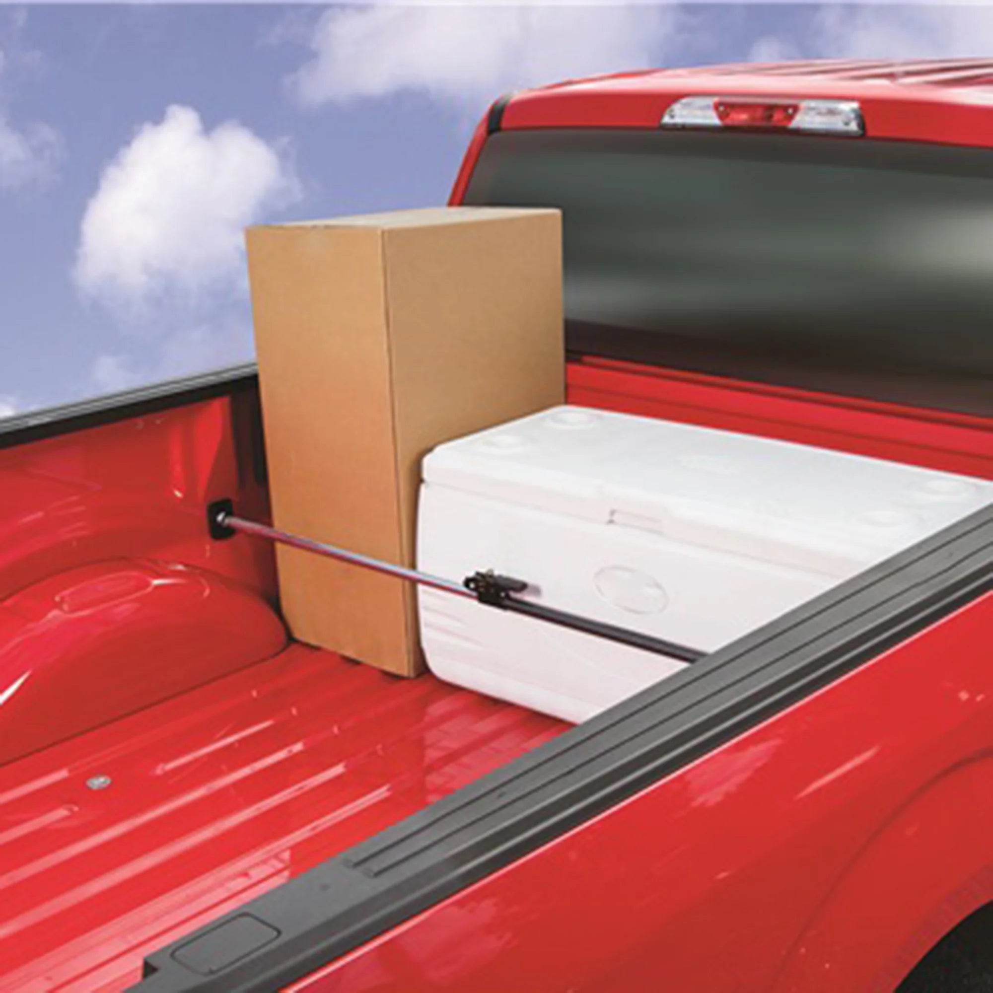 (2 Pack)  Truck Bed Cargo Bar Ratcheting Cargo Bar, Light Duty