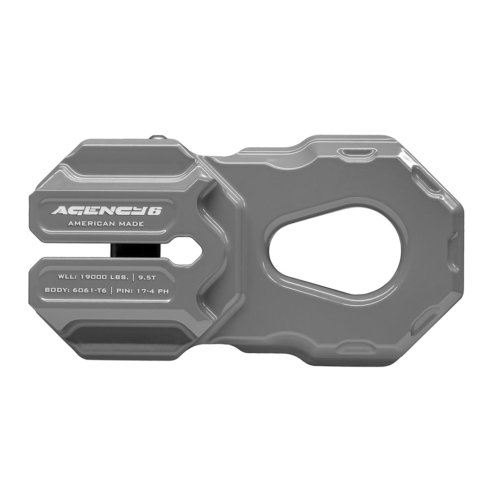 Agency 6 Billet Winch Shackle