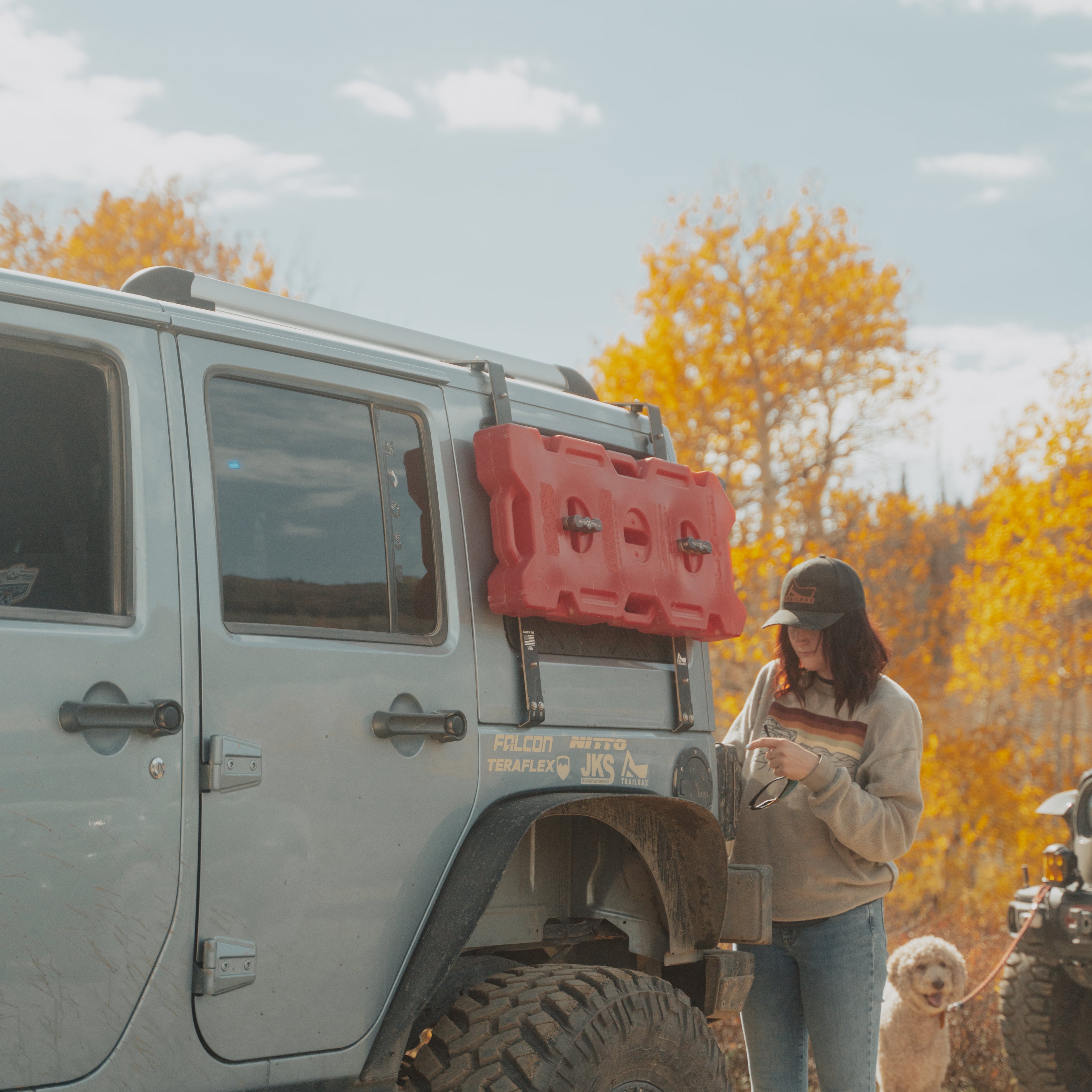Single Side Pak Rax for the Jeep Wrangler JK (2007-2017)