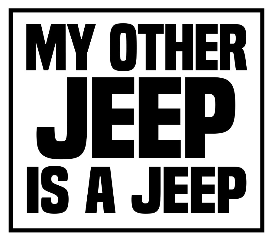 My Other Jeep is a Jeep Decal