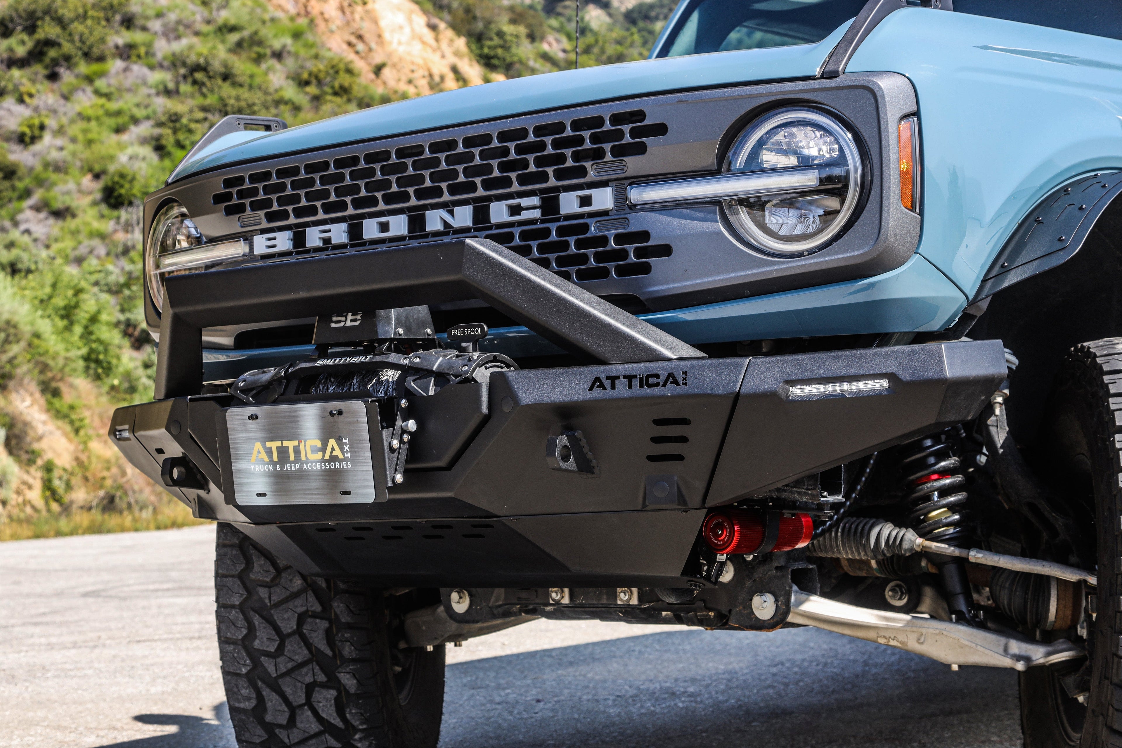 Attica 4x4 2021-2025 Ford Bronco Terra Series Skid Plate