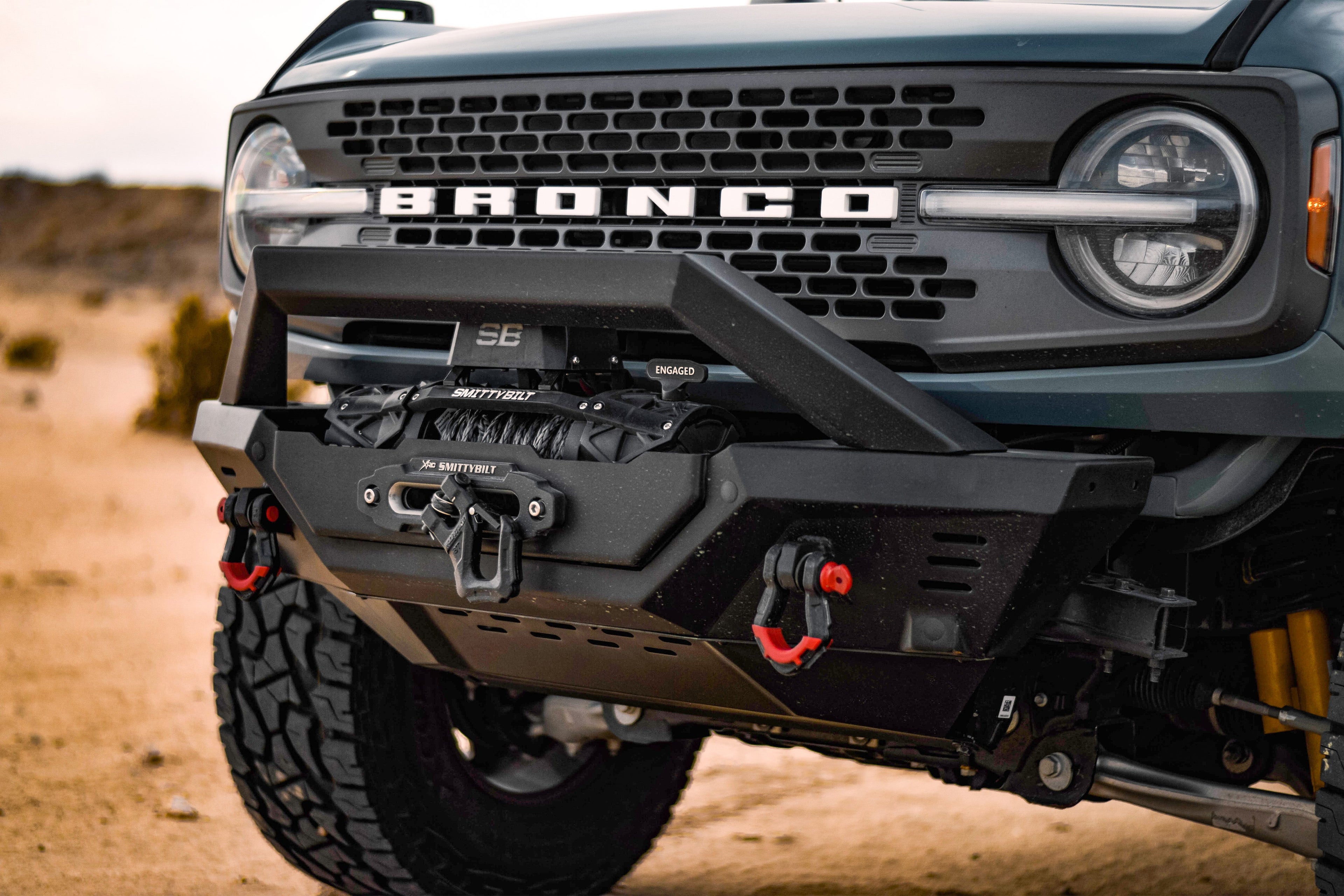 Attica 4x4 2021-2025 Ford Bronco Terra Series Front Bumper