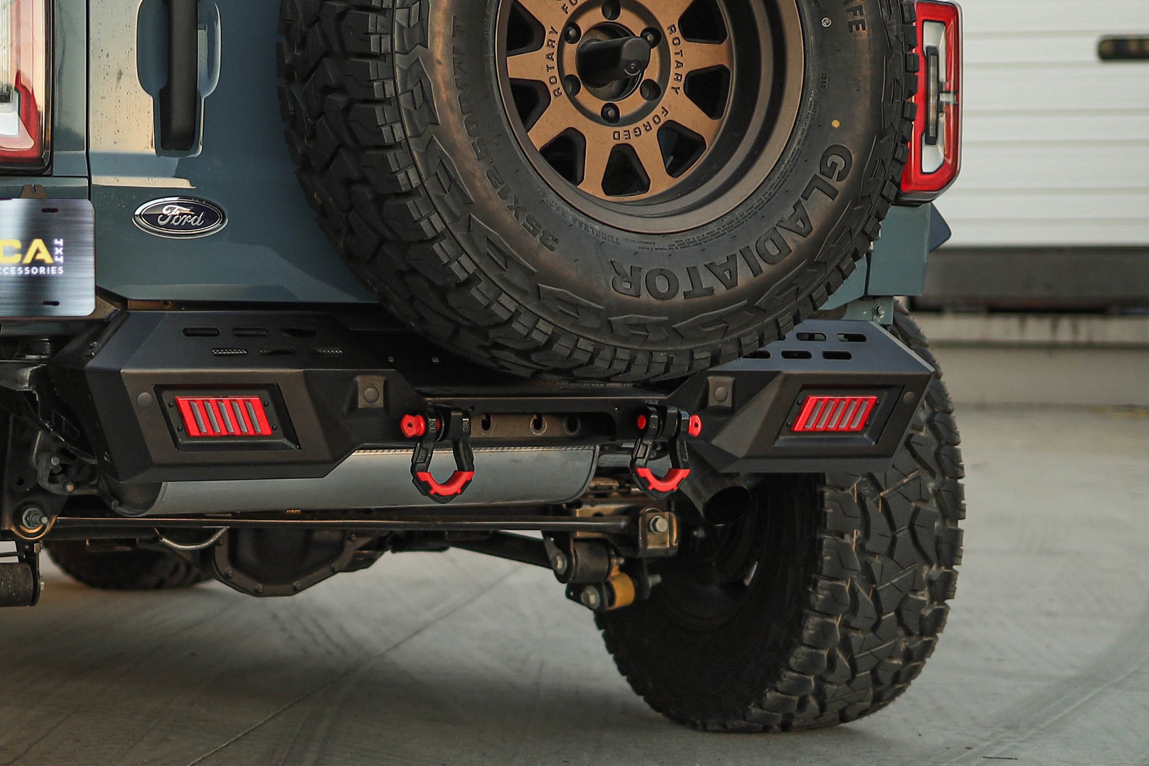 Attica 4x4 2021-2025 Ford Bronco Terra Series Rear Bumper