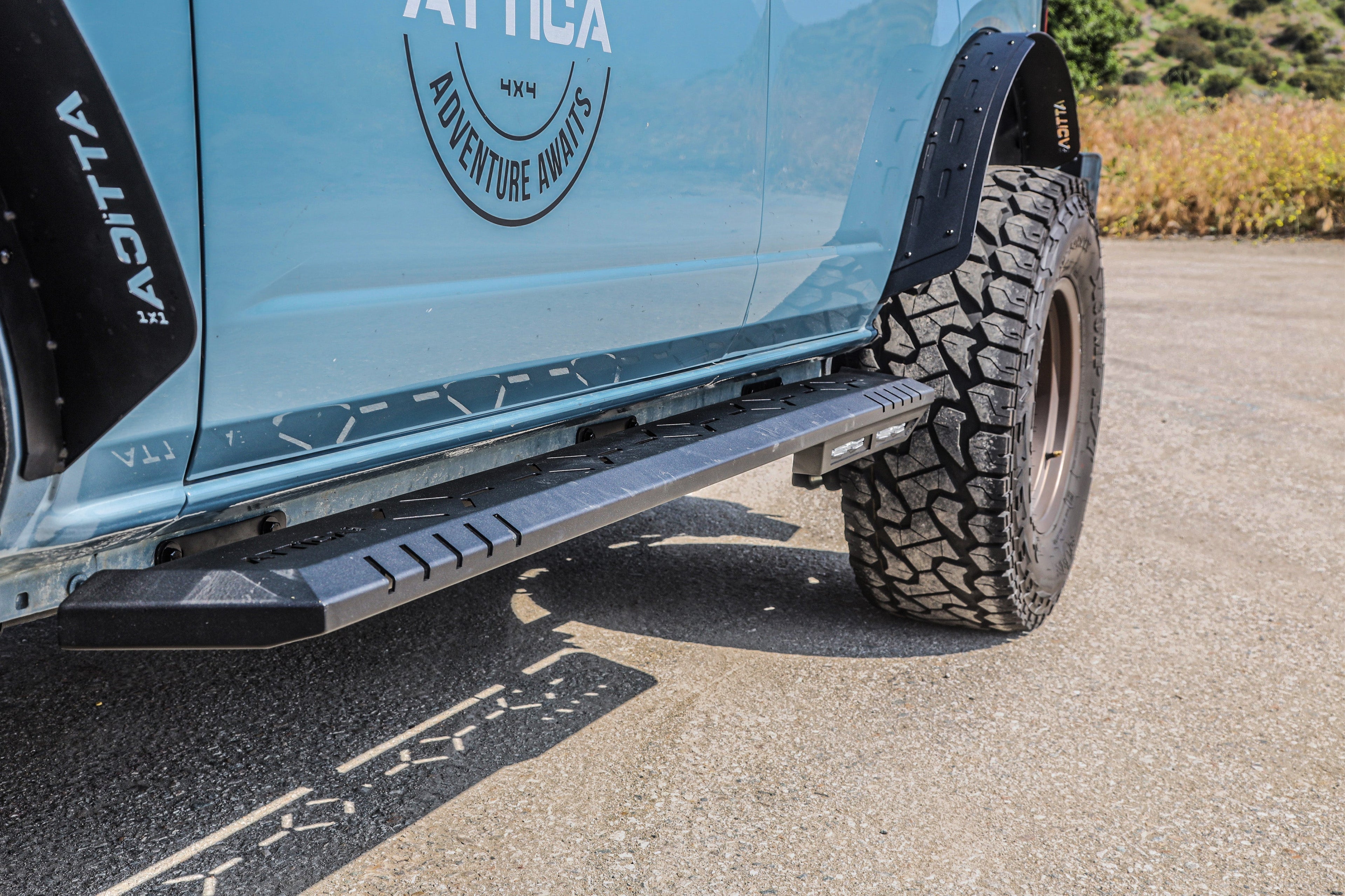 Attica 4x4 2021-2025 Ford Bronco Frontier Series Side Steps