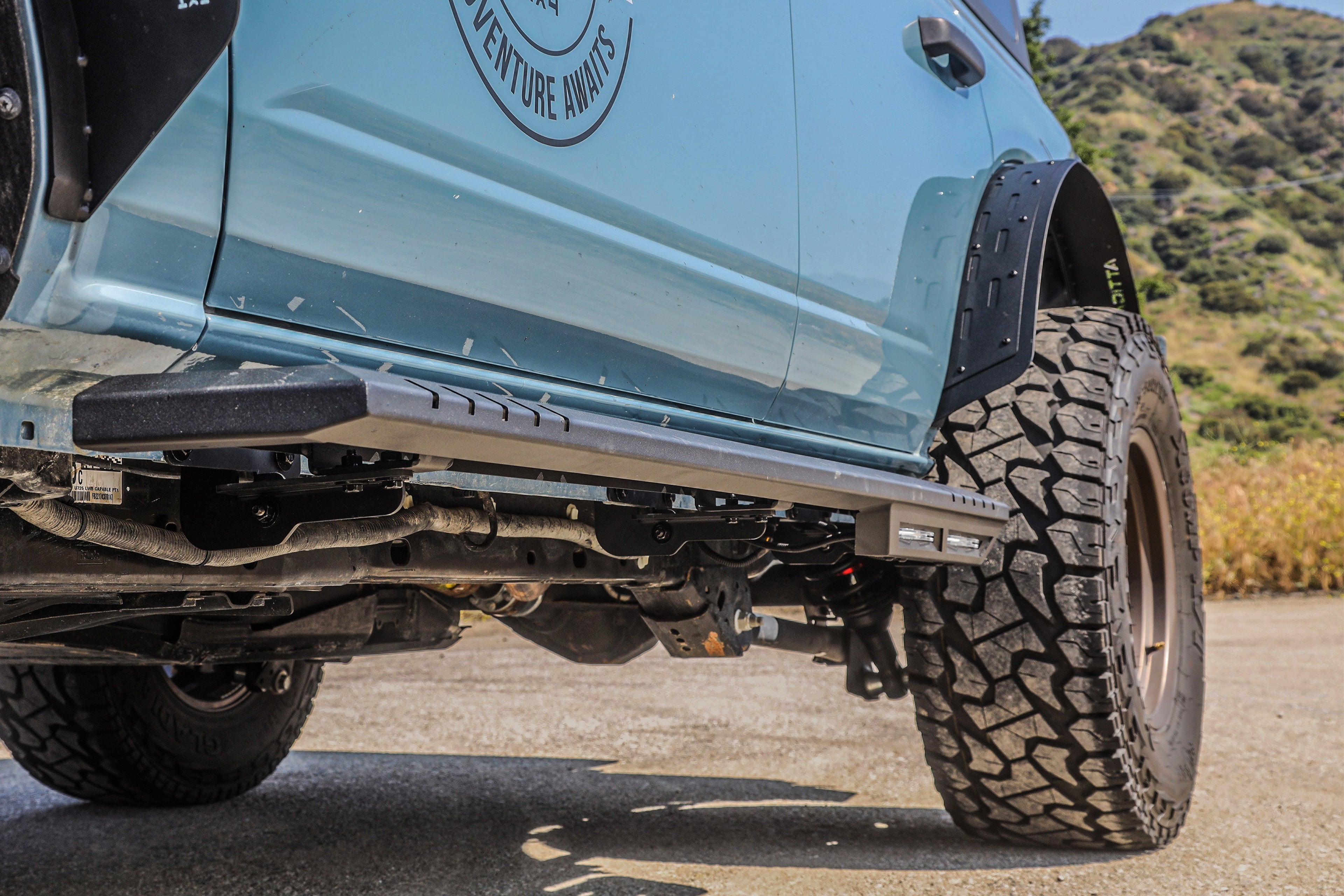 Attica 4x4 2021-2025 Ford Bronco Frontier Series Side Steps