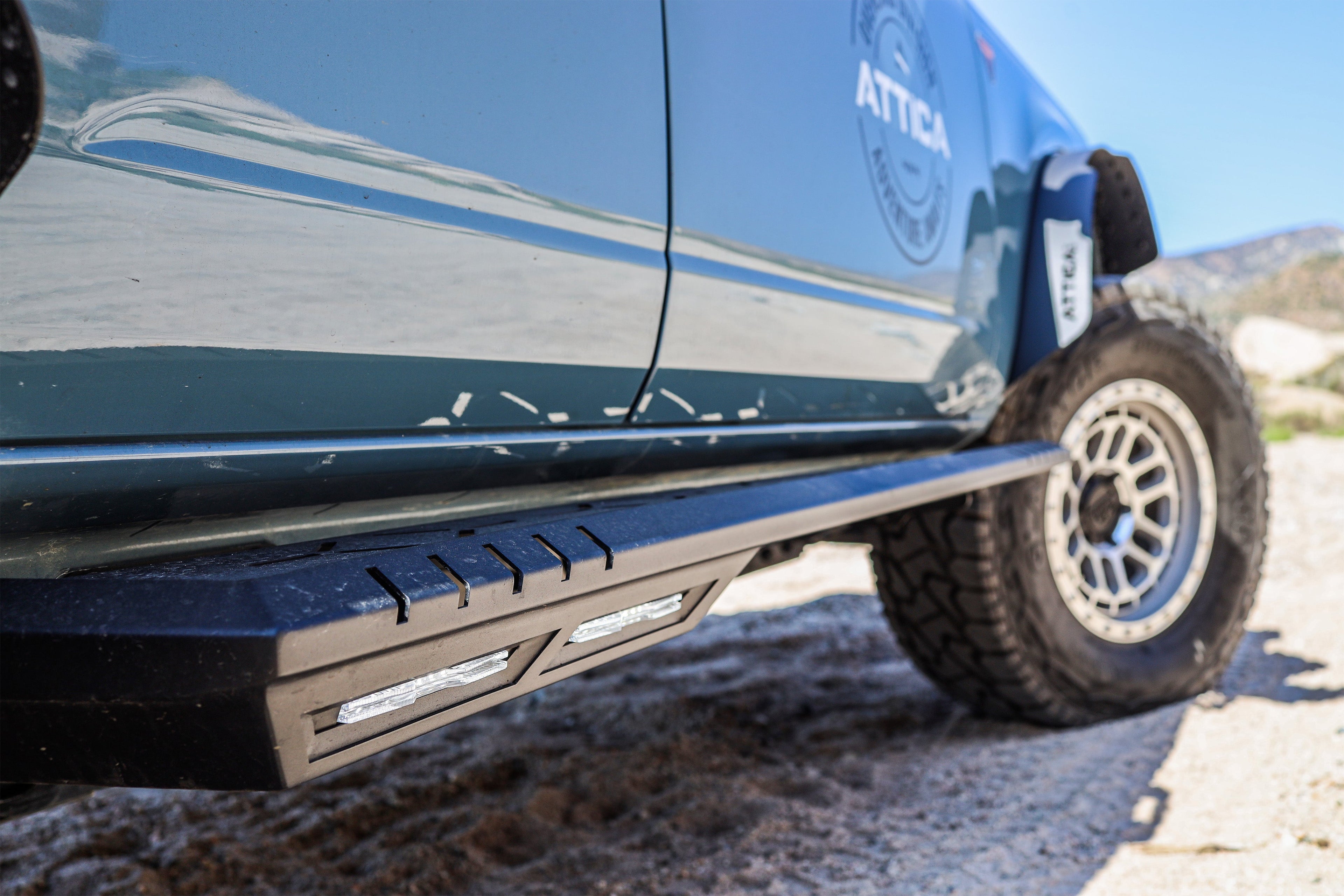 Attica 4x4 2021-2025 Ford Bronco Frontier Series Side Steps