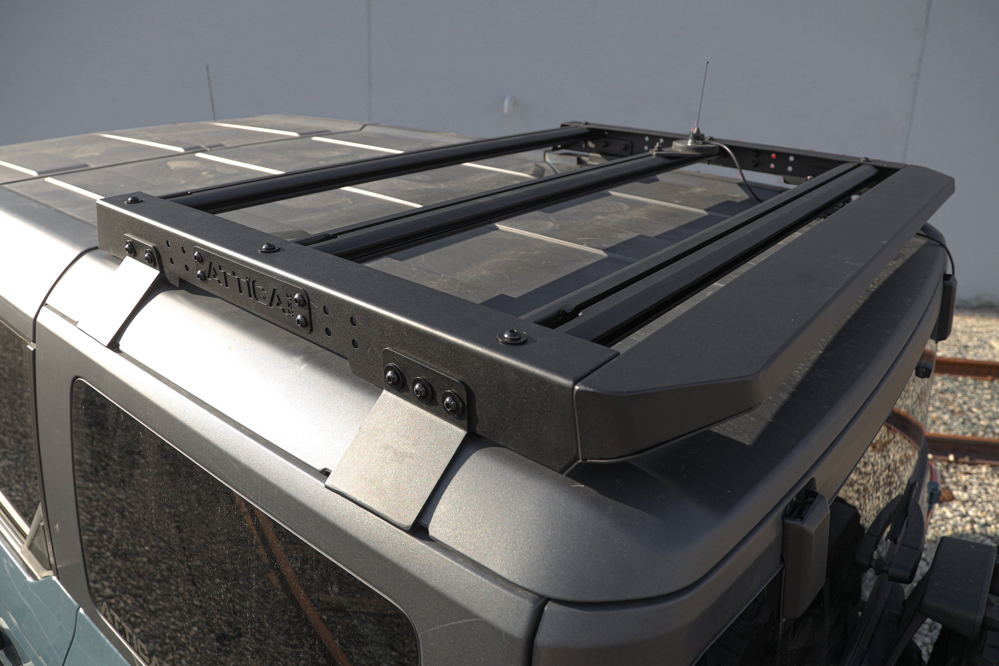 Attica 4x4 2021-2024 Ford Bronco Terra Series Compact Roof Rack