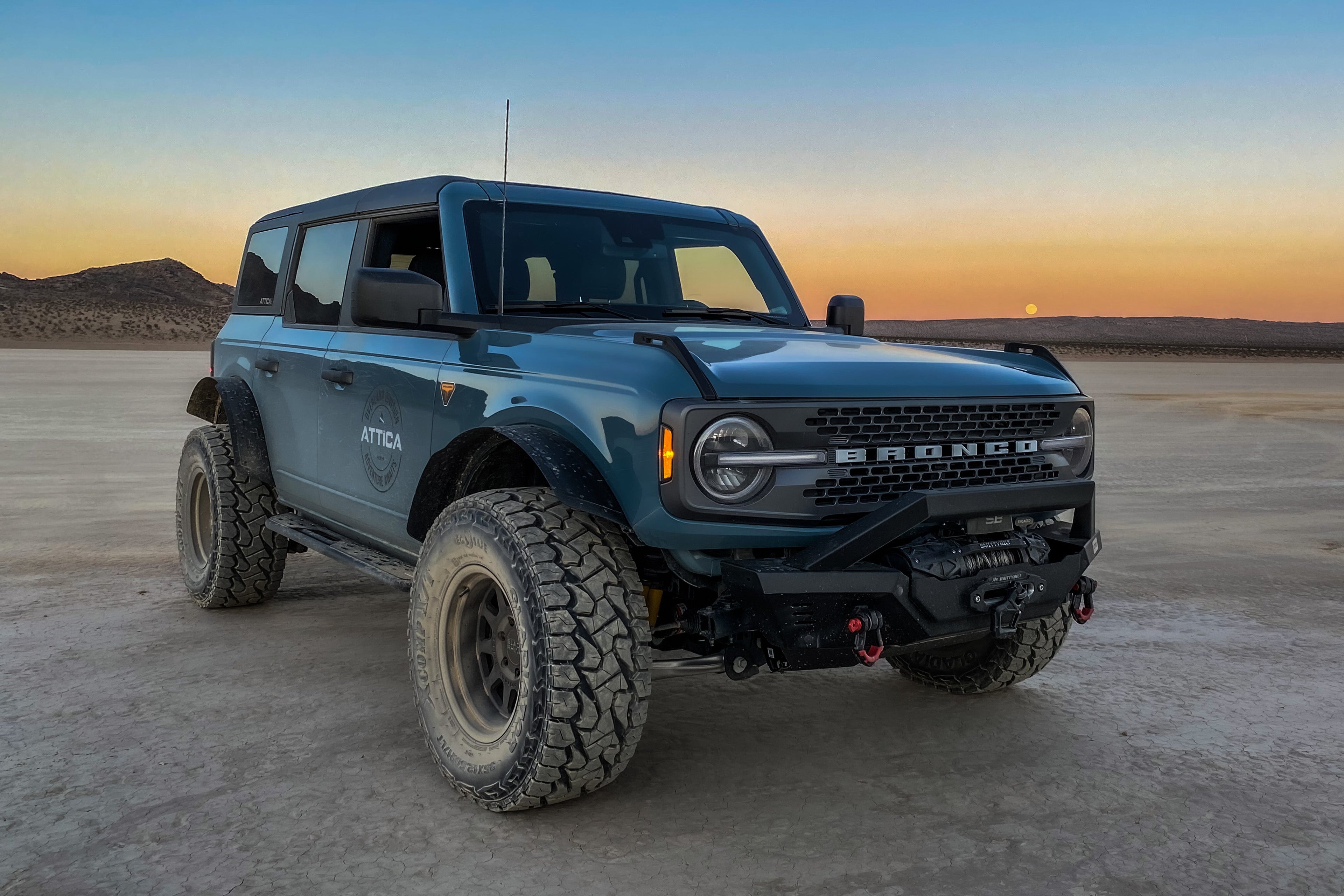 Attica 4x4 2021-2025 Ford Bronco Terra Series Front Fender Flares