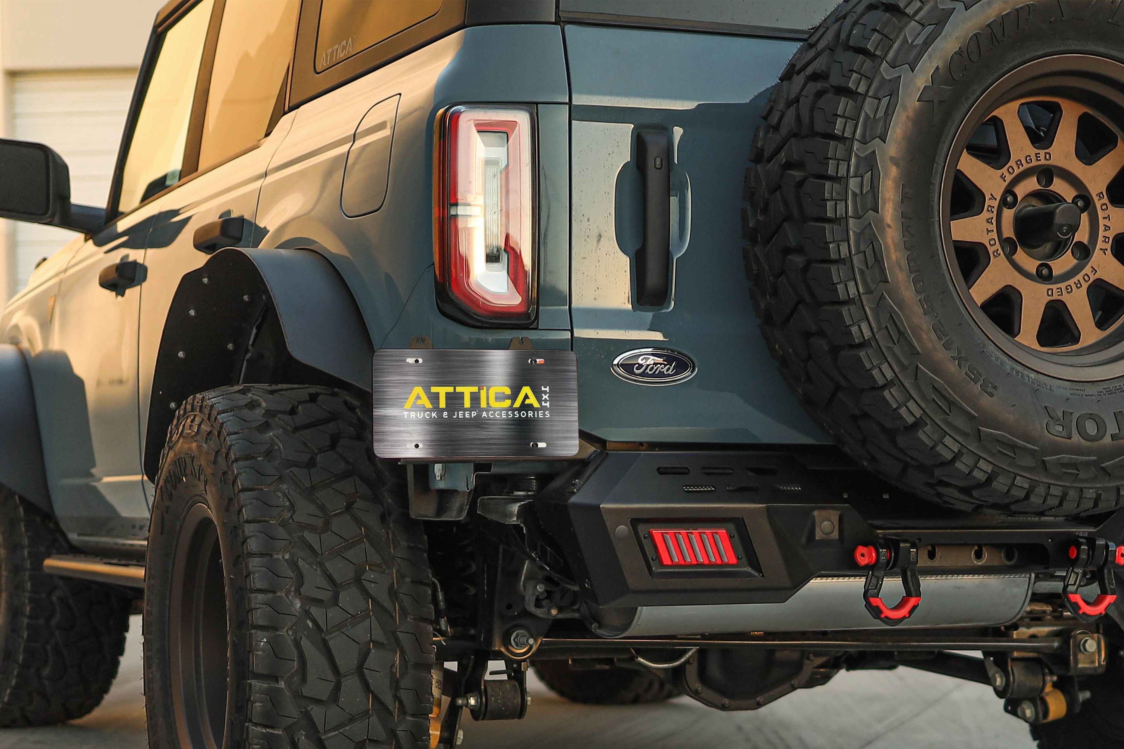 Attica 4x4 2021-2025 Ford Bronco Terra Series Rear Fender Flares