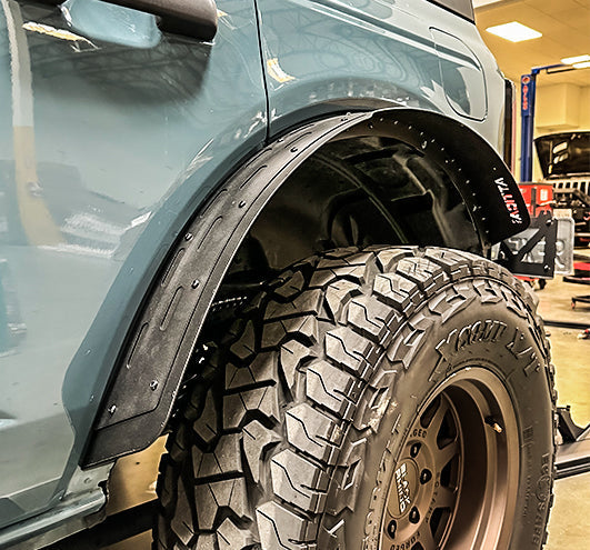 Attica 4x4 2021-2025 Ford Bronco Terra Series Rear Fender Flares