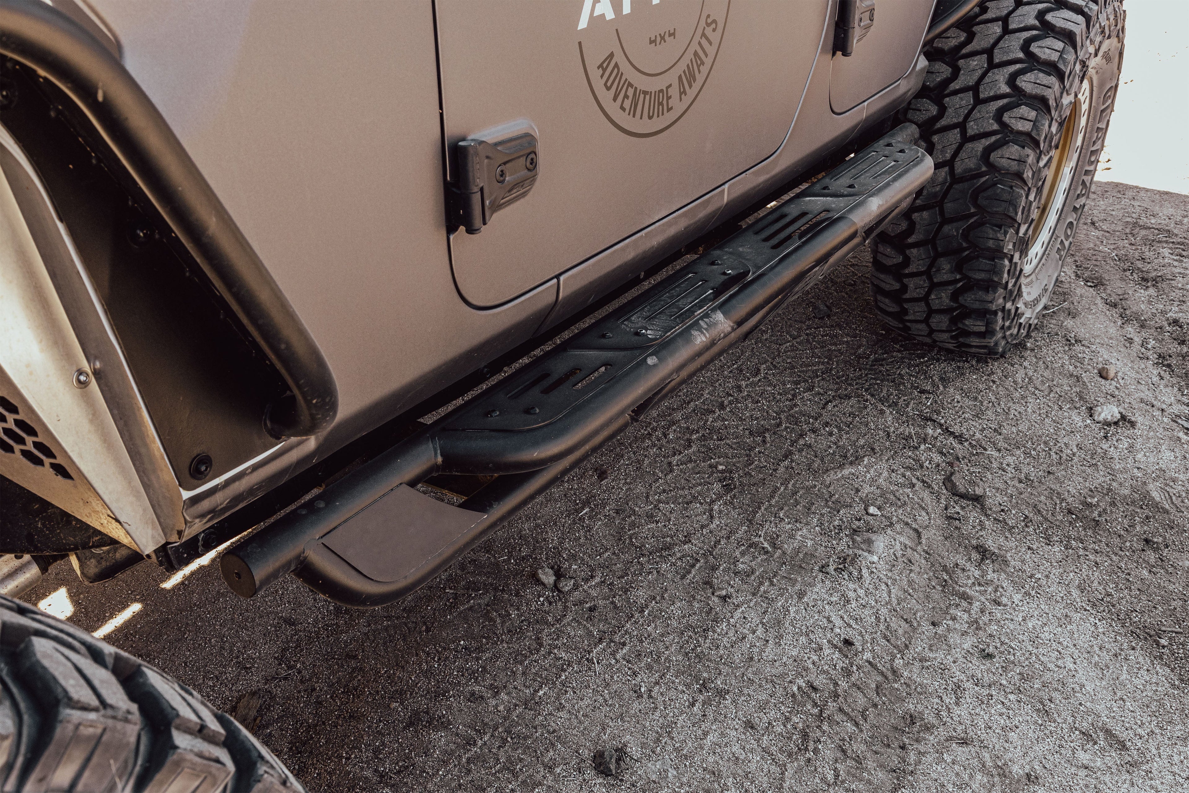 Attica 4x4 2018-2024 Jeep Wrangler JL Terra Series Side Steps