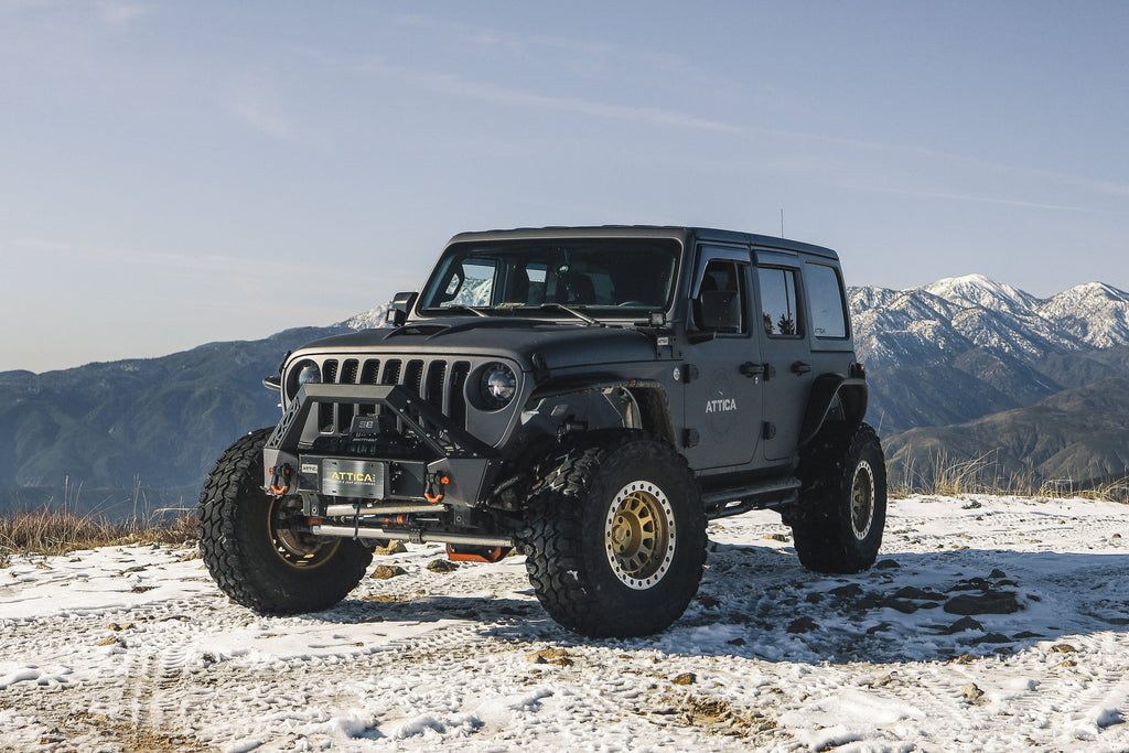 Attica 4x4 2018-2024 Jeep Wrangler JL Terra Series Side Steps