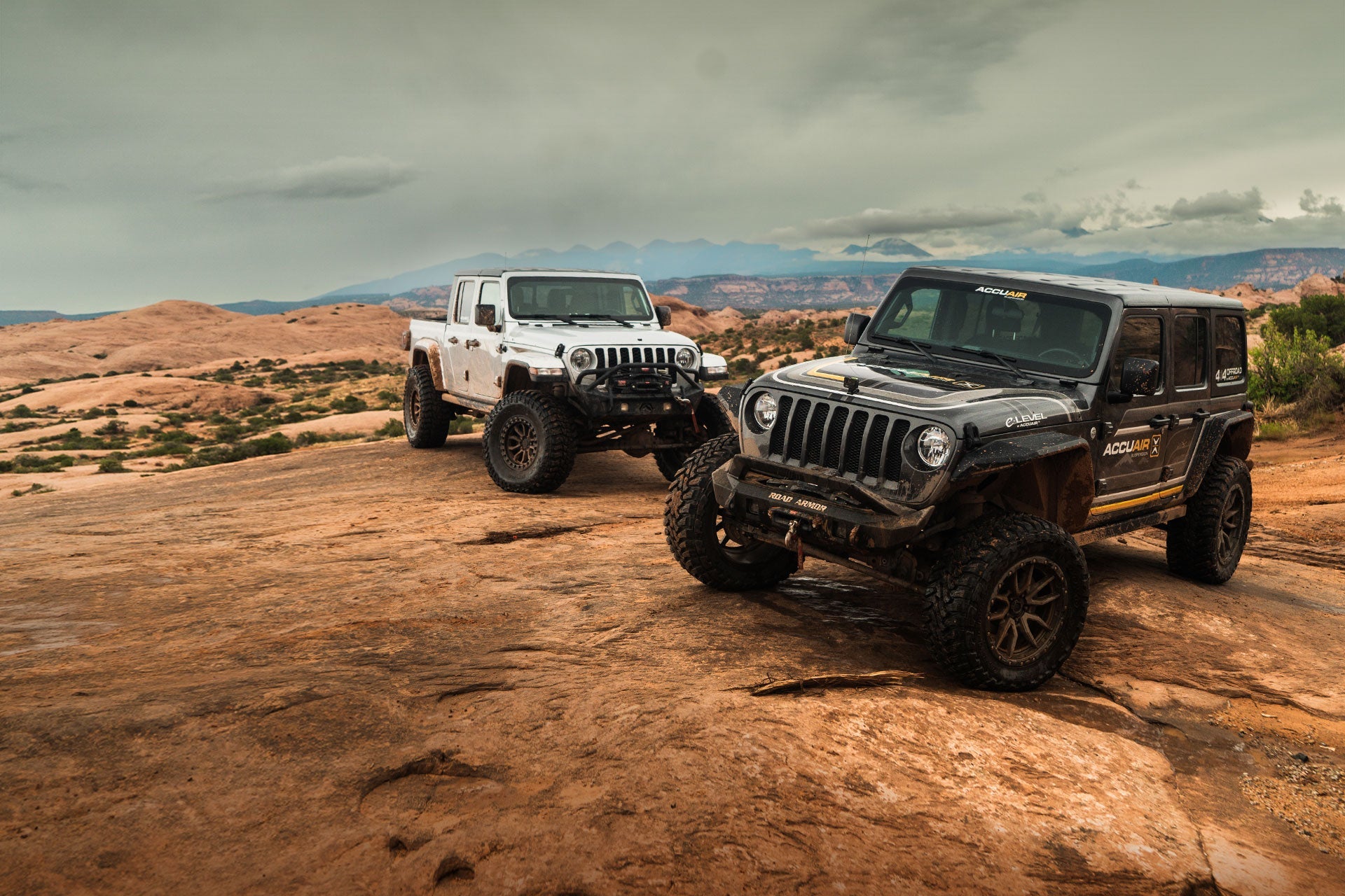JEEP Gladiator (JT, MOJAVE) 2020 - 2025 4" Upgraded Dynamic Lift Kit with Piggyback Shocks