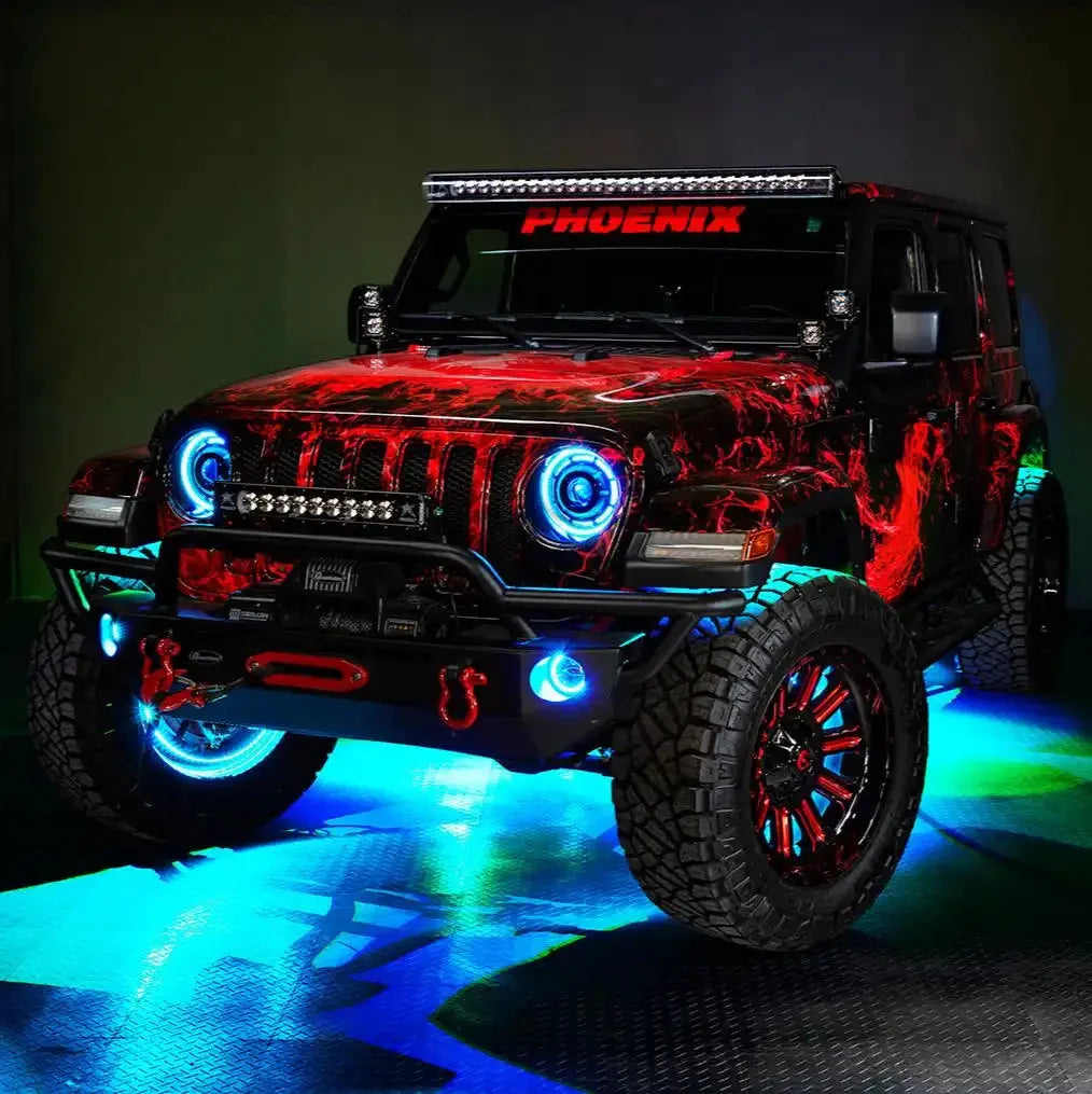 ORACLE Lighting 20W LED Fog Lights for Jeep Wrangler JK/JL & Gladiator JT | High Performance Plug-and-Play