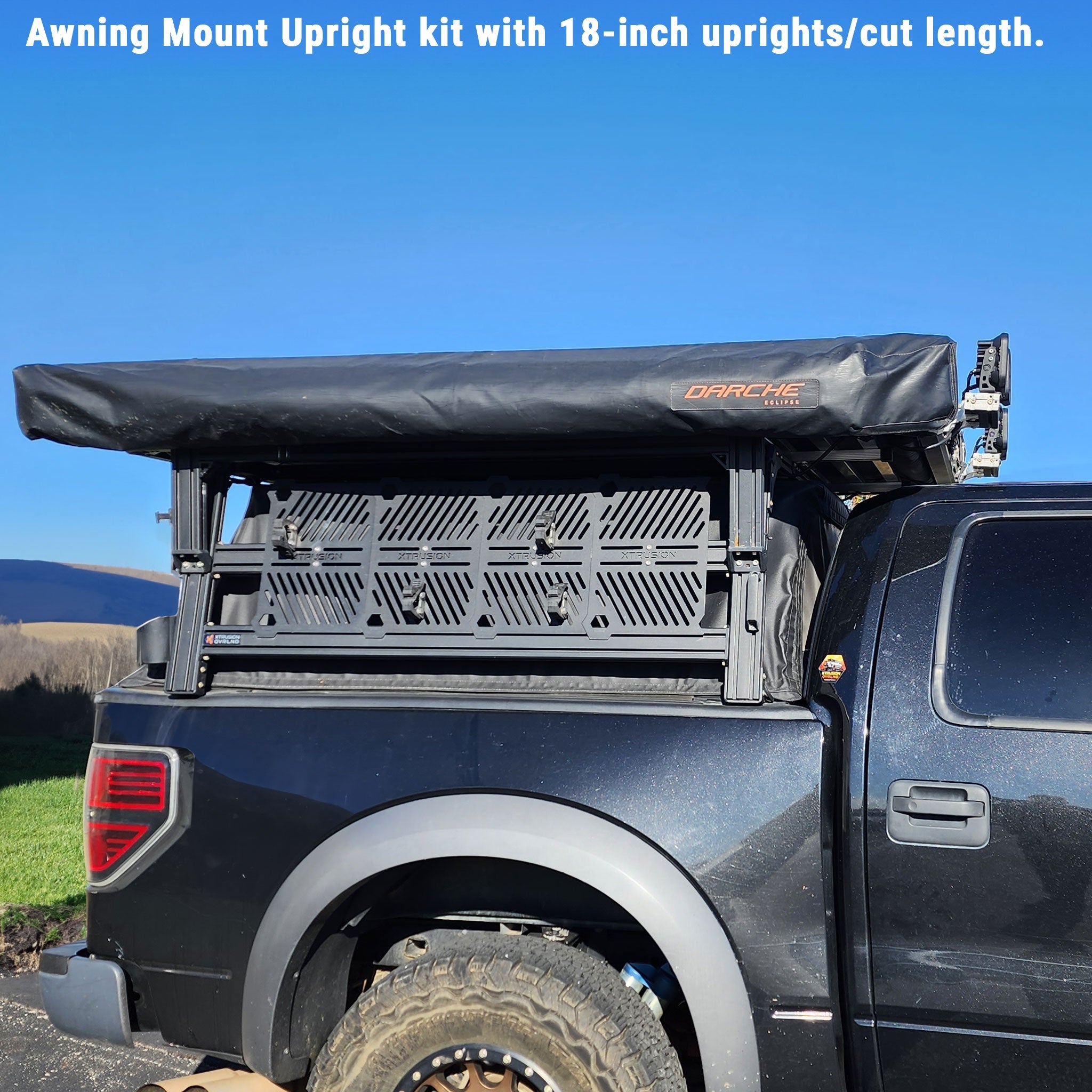 Awning Mount for Bed Racks | XTR Awning Upright Kit