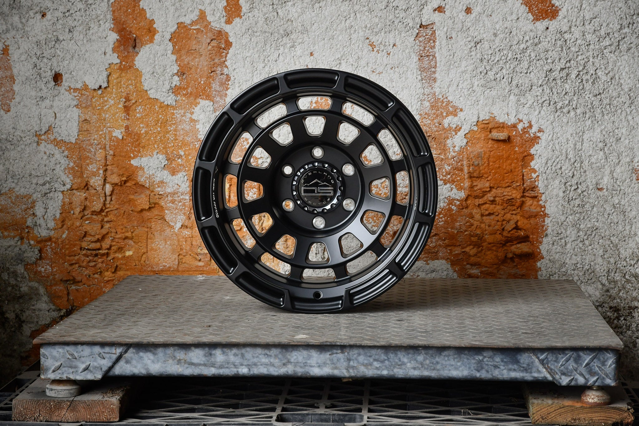 Overland Sector Badlander Forged 17x9 -35 6x139.7mm 106.1mm All Satin Black