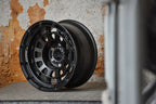 Overland Sector Badlander Forged 17x9 +0 6x135/6x139.7mm 106.1mm All Satin Black