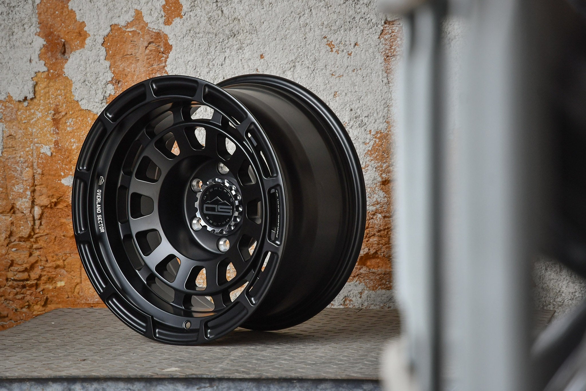 Overland Sector Badlander Forged 17x9 -35 6x139.7mm 106.1mm All Satin Black