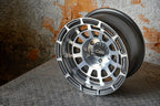 Overland Sector Badlander Forged 17x9 +0 5x114.3mm 73.1mm Gloss Gun Metal Machined Face