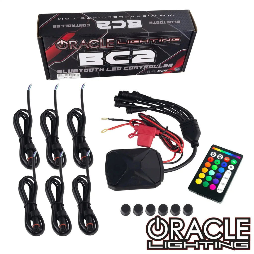 ORACLE BC2 Bluetooth ColorSHIFT RGB LED Controller - 6 Output Wireless App Control