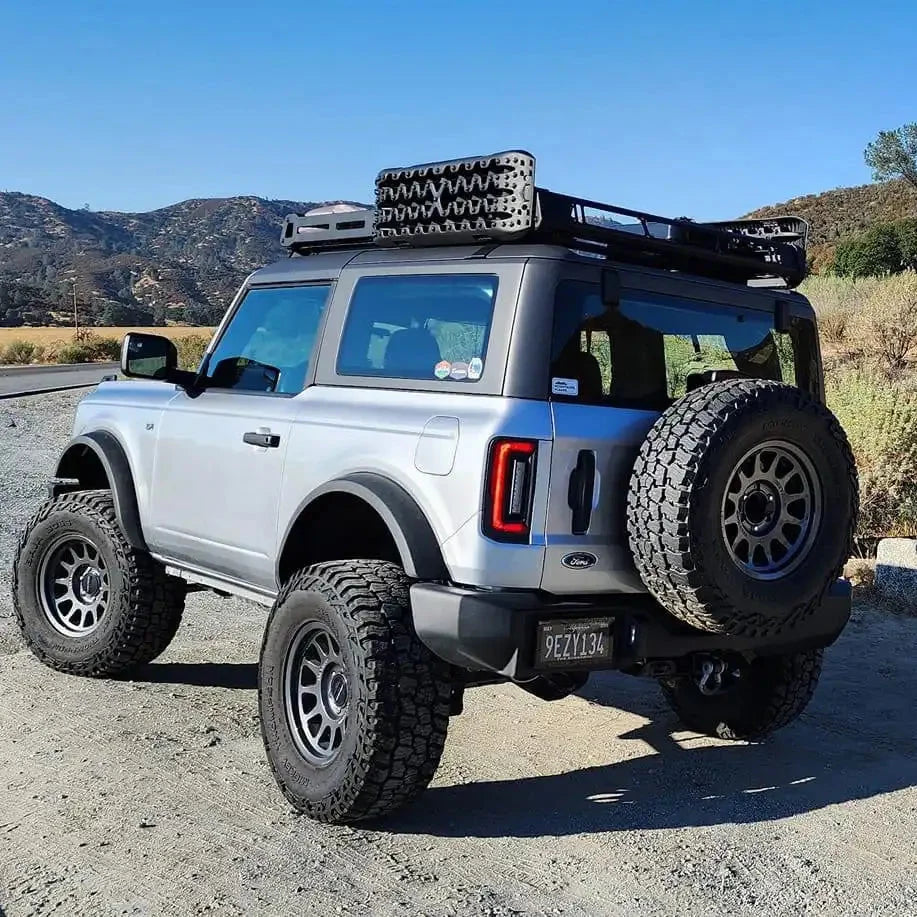 V2 | 2021-2025 Ford Bronco Flush Mount LED Tail Lights - Low Profile | 1,400 Lumens