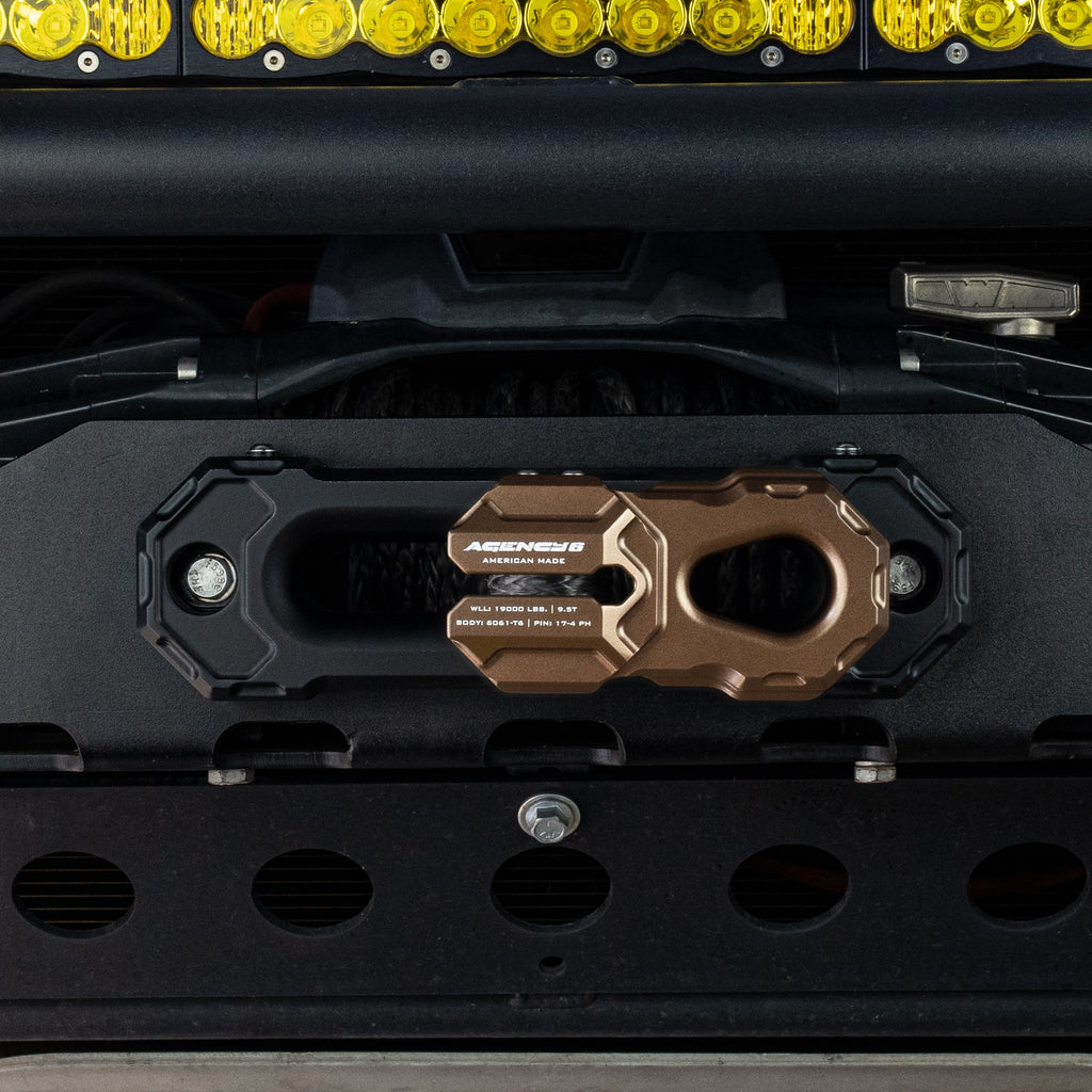 Agency 6 Billet Winch Shackle