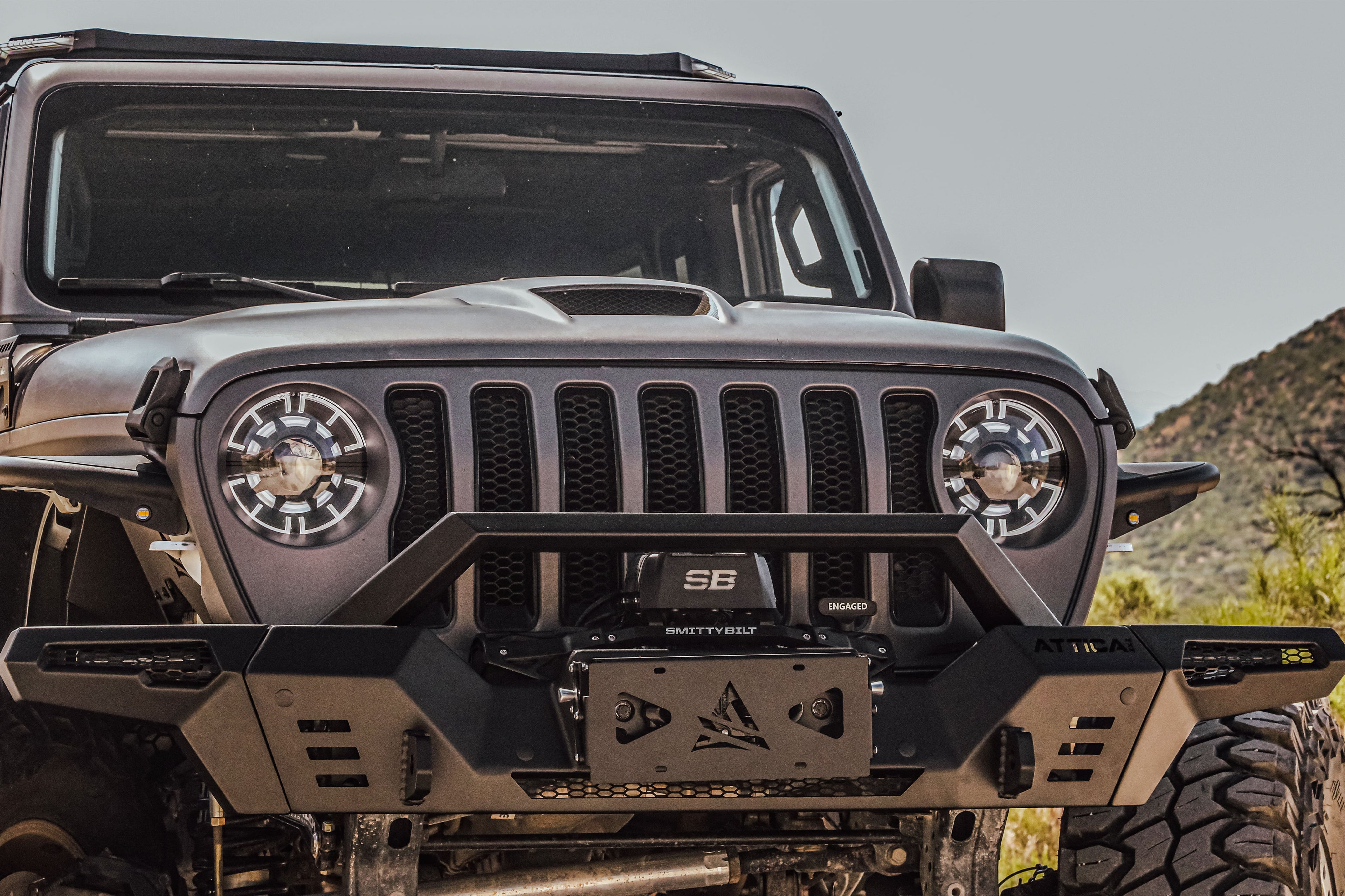 Attica 4x4 2018-2024 Jeep Wrangler JL Ark Series Headlights