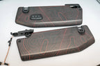 Topographic Map Sun Visor Overlays - 2018+ Wrangler JL / Gladiator JT
