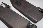 Topographic Map Sun Visor Overlays - 2018+ Wrangler JL / Gladiator JT