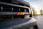 StickerFab Tri Color TRD Style Grille Emblem Version 2- 2024+ Tacoma / 2025+ 4Runner